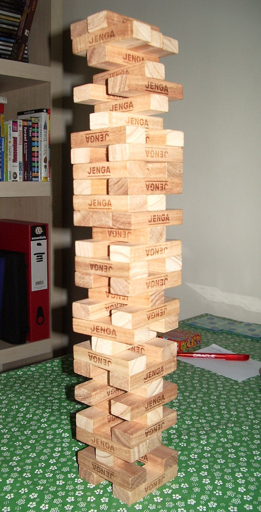 Picture of
a Jenga tower